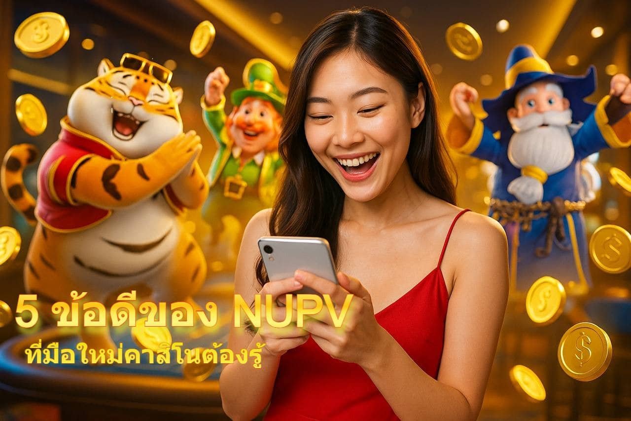 5 ข้อดีของ NUPV ที่มือใหม่คาสิโนต้องรู้