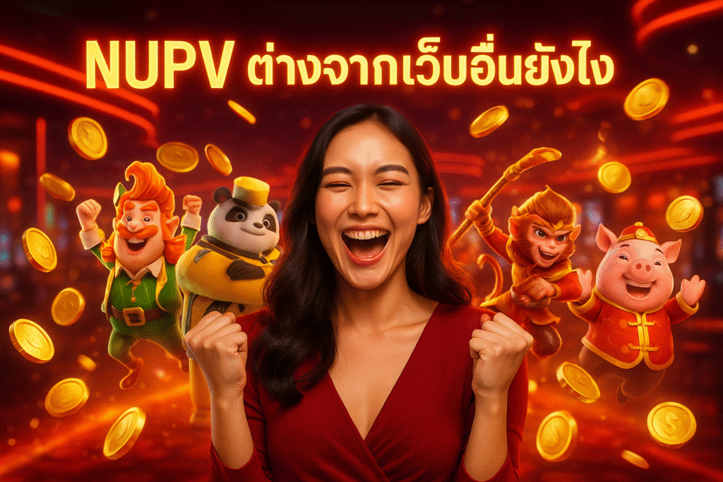 NUPV ต่างจากเว็บอื่นยังไง?