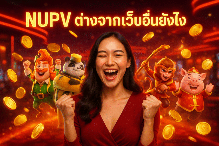 NUPV ต่างจากเว็บอื่นยังไง?